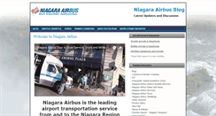 Desktop Screenshot of niagaraairbusblog.com